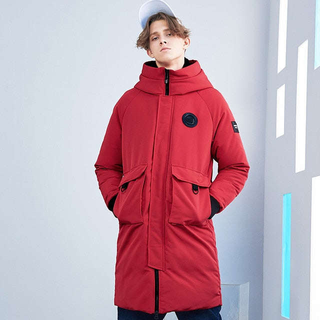 Pioneer Camp New Winter Long Down Jackets